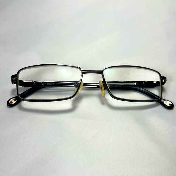 Champion Other - Champion Gunmetal Grey Rectangle Eyeglasses - Frames Only